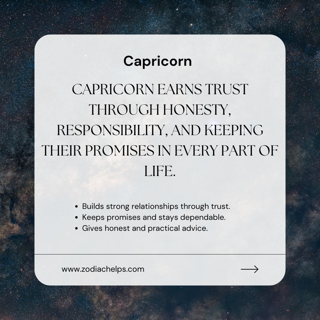 Capricorn The Practical And Reliable Sign