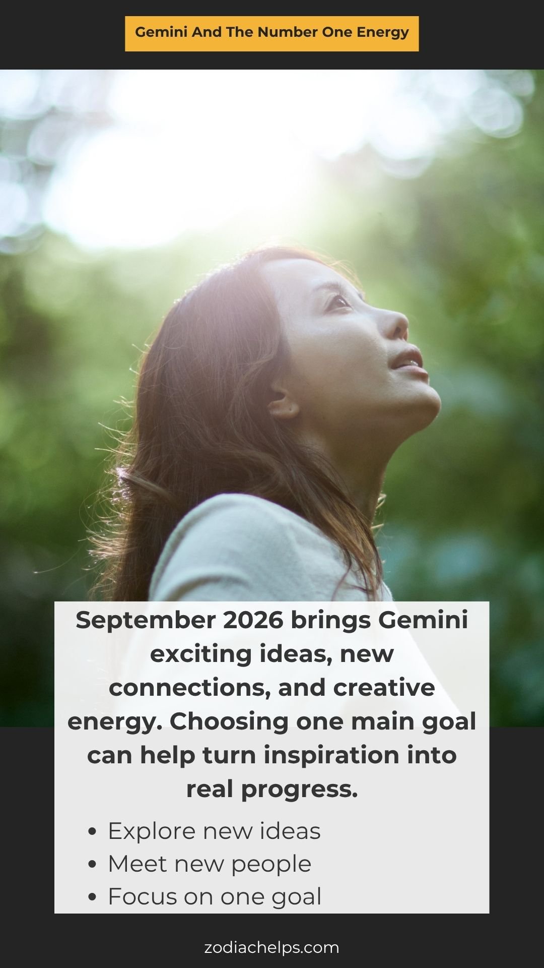 Gemini And The Number One Energy