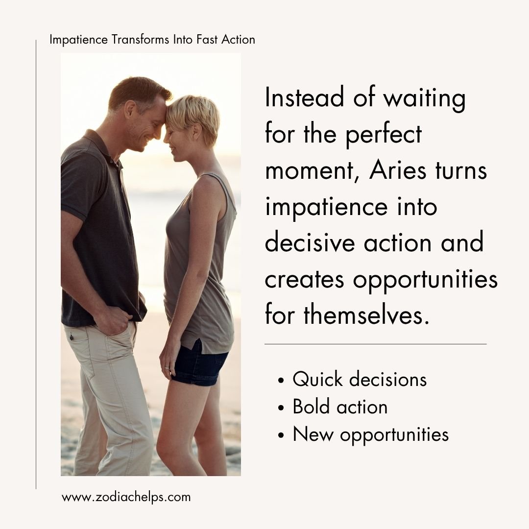 Impatience Transforms Into Fast Action