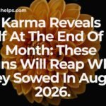 Karma Reveals Itself At The End Of The Month: These Signs Will Reap What They Sowed In August 2026.