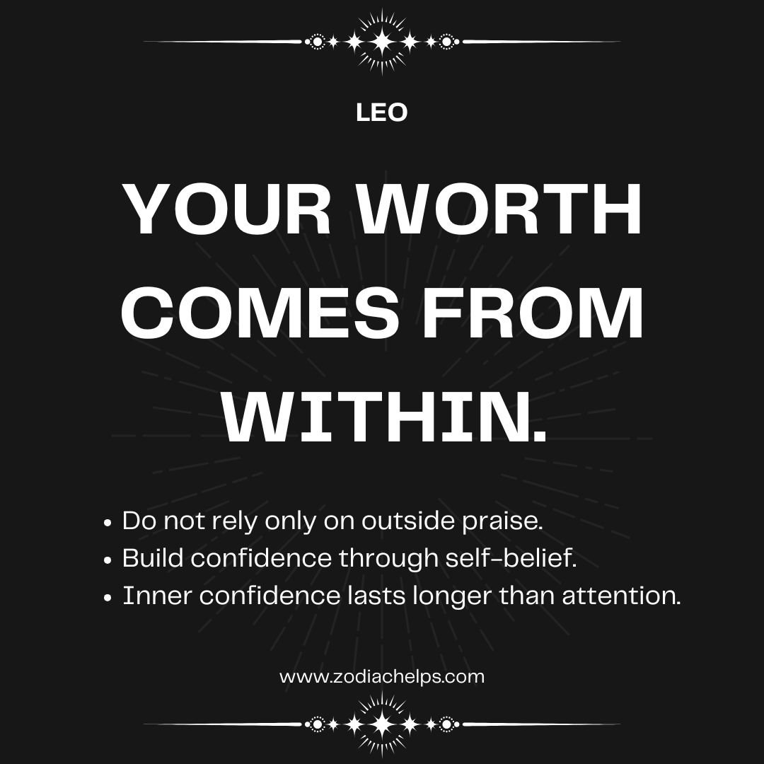 Leo And The Truth About Self Worth