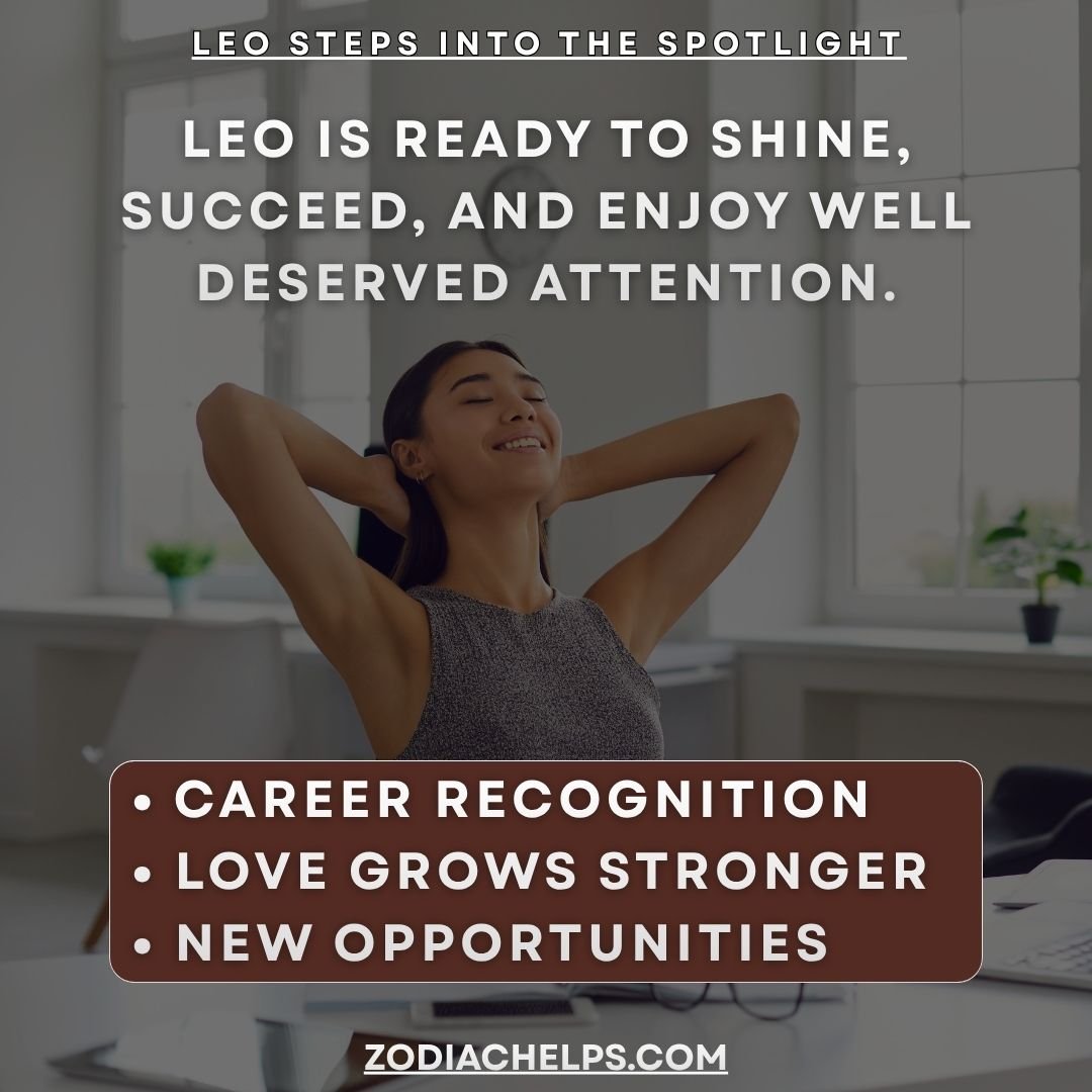 Leo Steps Into the Spotlight