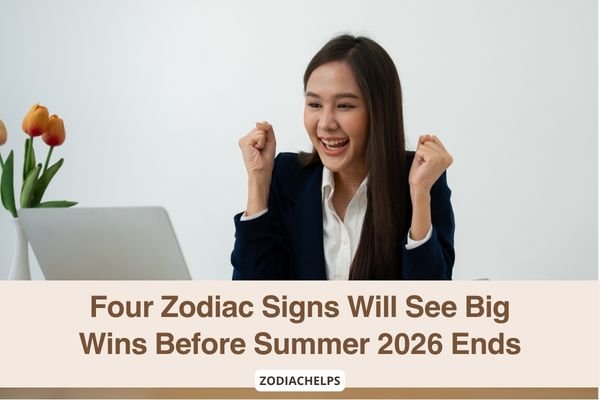 Four Zodiac Signs Will See Big Wins Before Summer 2026 Ends