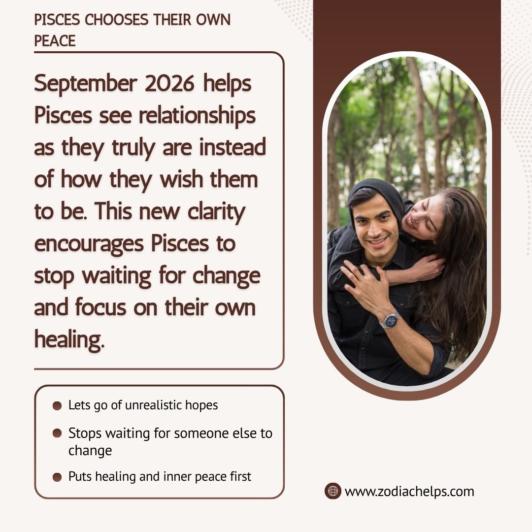 Pisces Chooses Their Own Peace