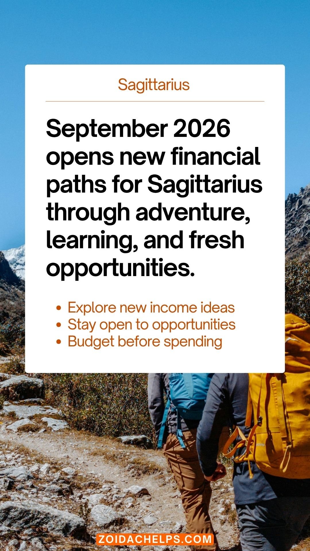 Sagittarius And Money In September 2026