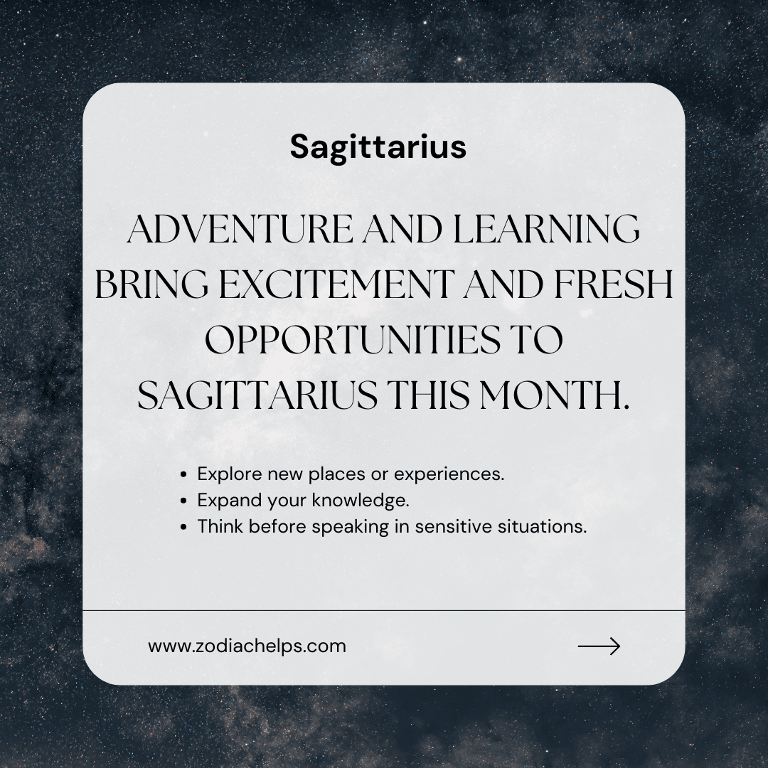 Sagittarius Personality in August 2026