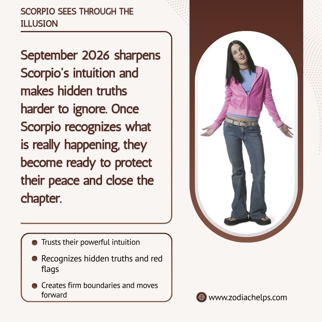 Scorpio Sees Through The Illusion