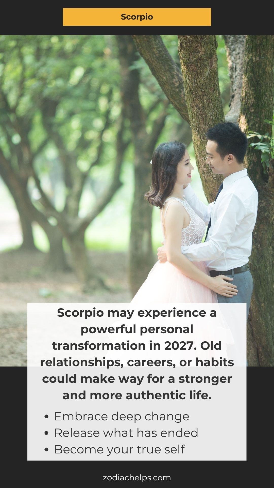 Scorpio May Go Through A Deep Personal Transformation