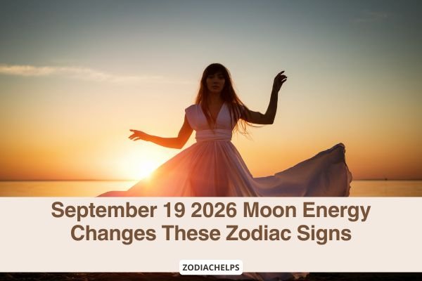 September 19 2026 Moon Energy Changes These Zodiac Signs