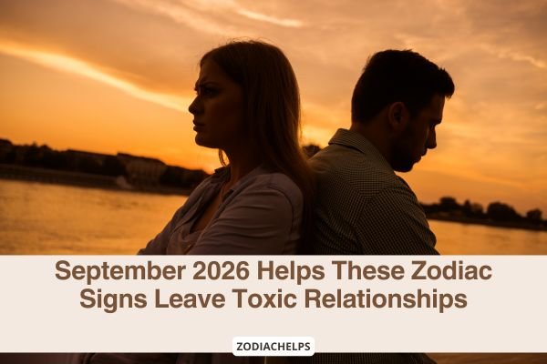 September 2026 Helps These Zodiac Signs Leave Toxic Relationships