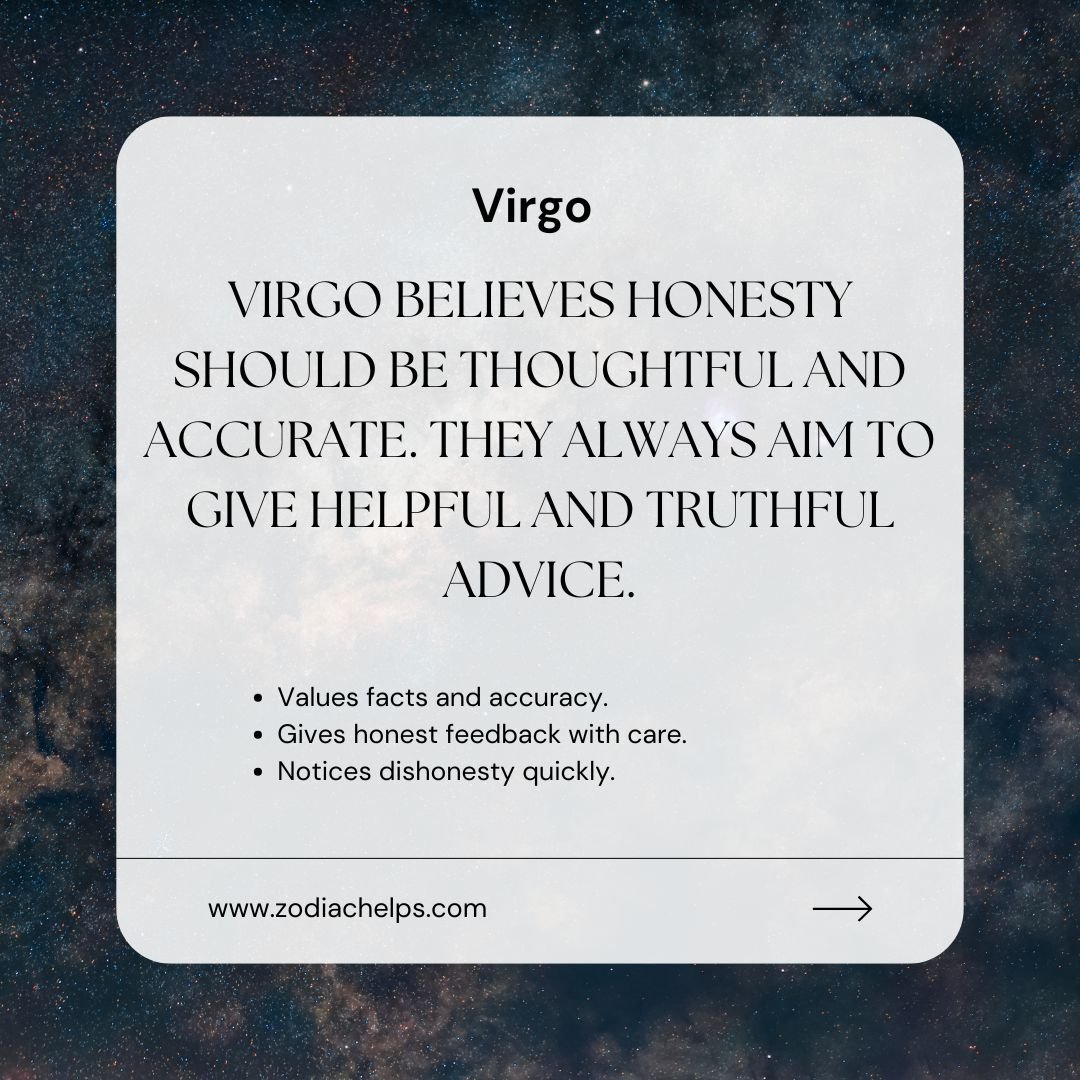 Virgo The Detail Oriented Truth Teller