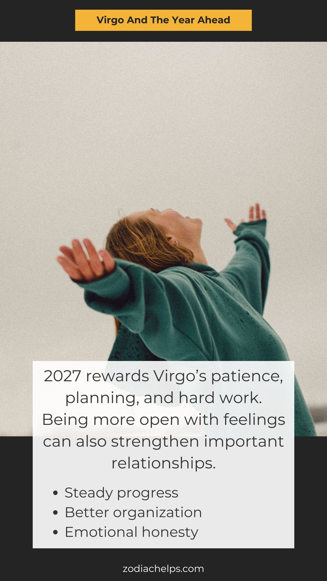Virgo And The Year Ahead