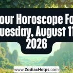 Your Horoscope For Tuesday, August 11, 2026