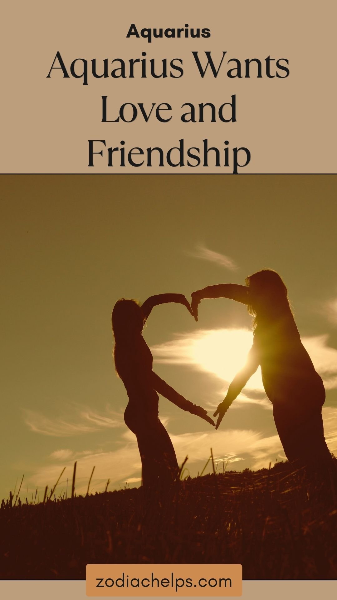 Aquarius and the Wish for a True Friend