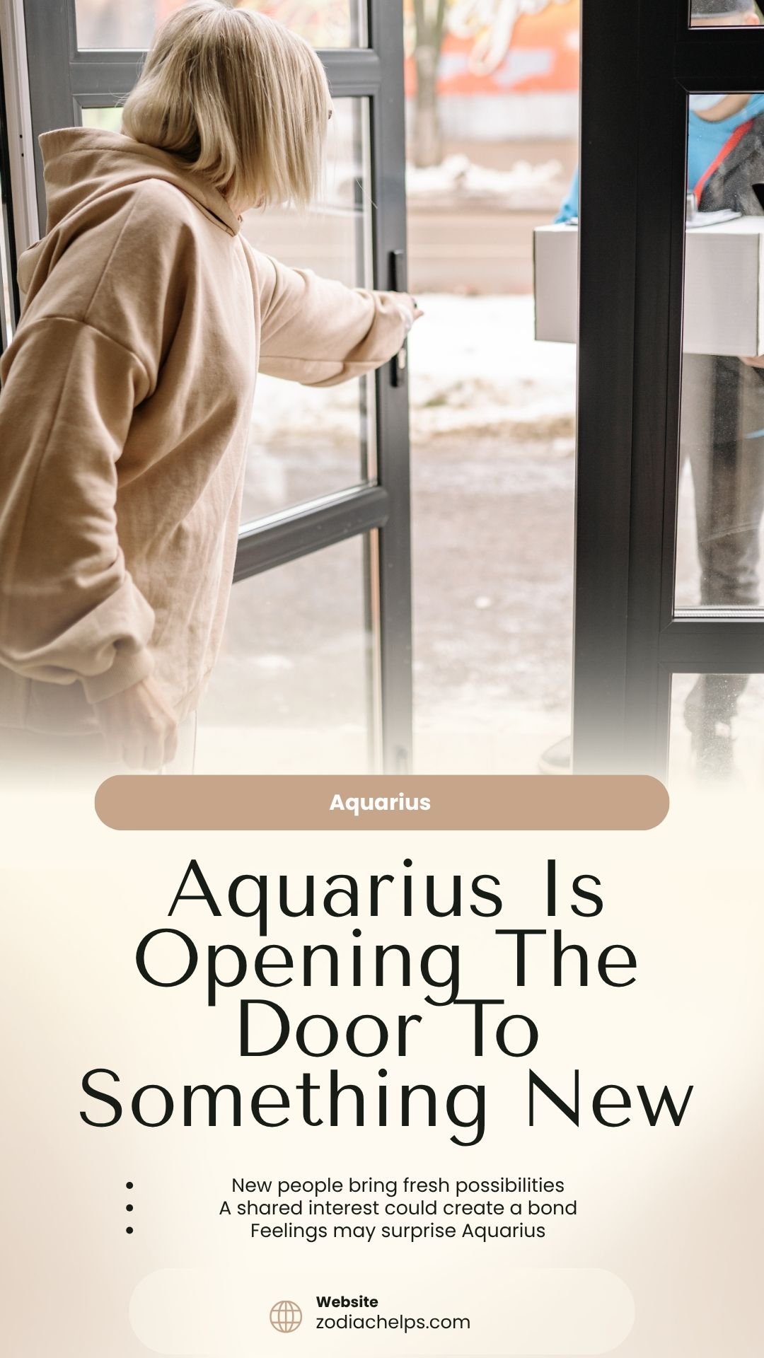 Aquarius Opens Up To New People