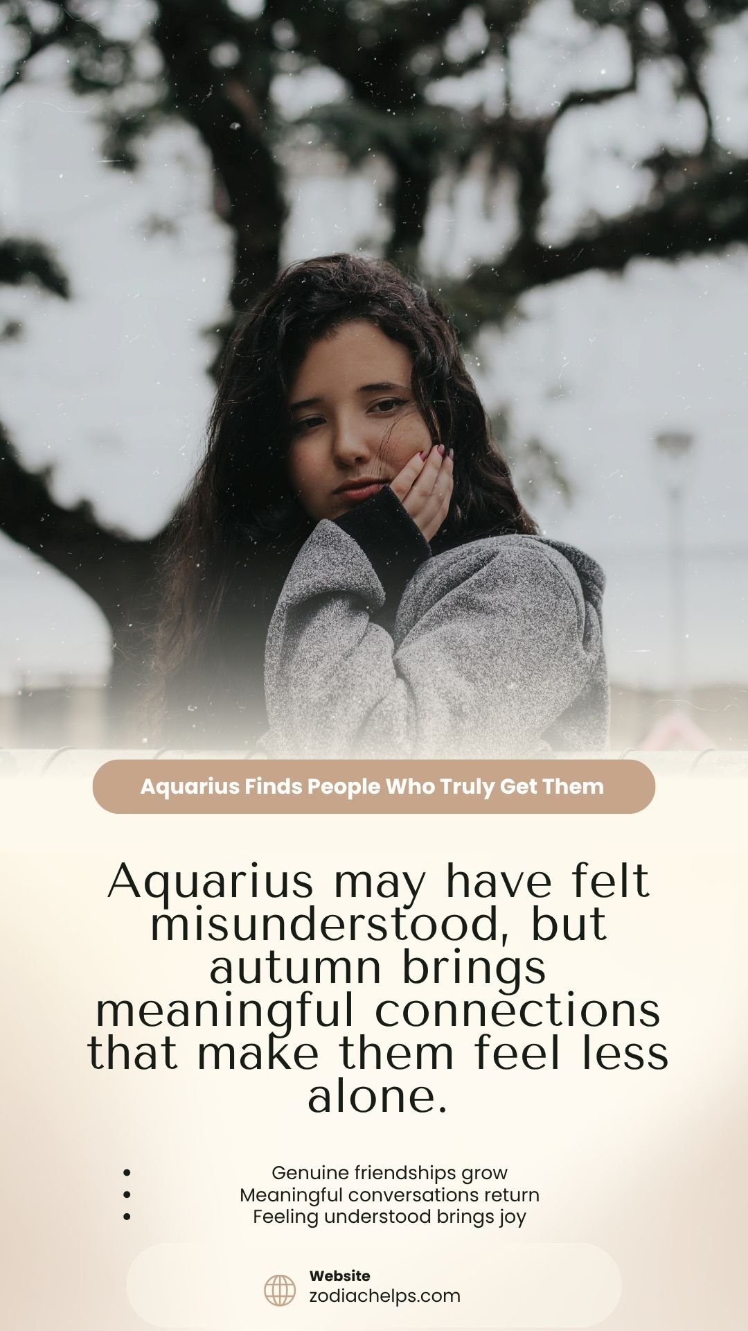 Aquarius Enjoys Meaningful Connections