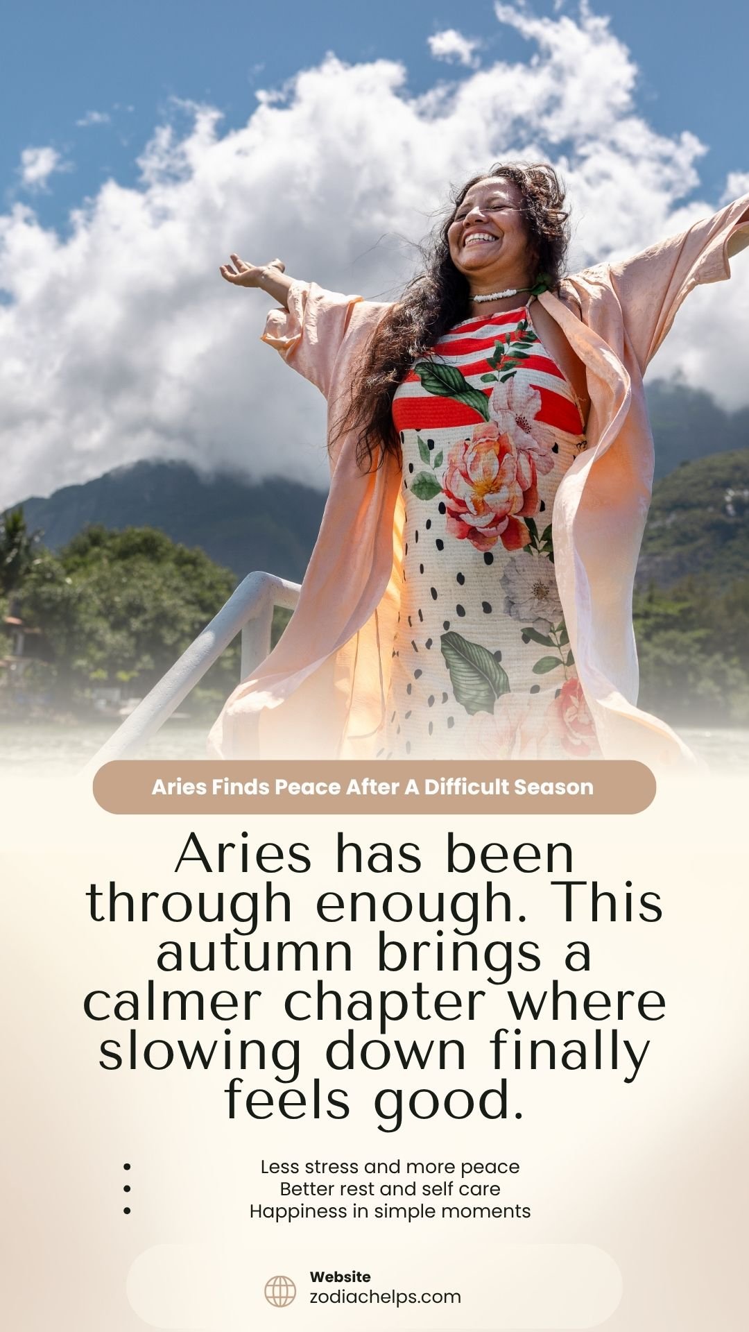 Aries Finds Peace After A Difficult Season
