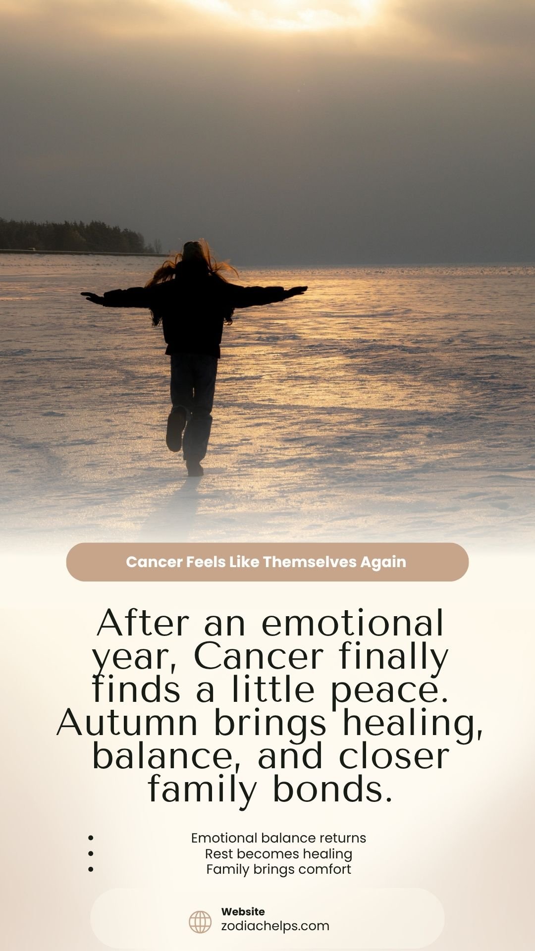 Cancer Feels Emotionally Balanced Again
