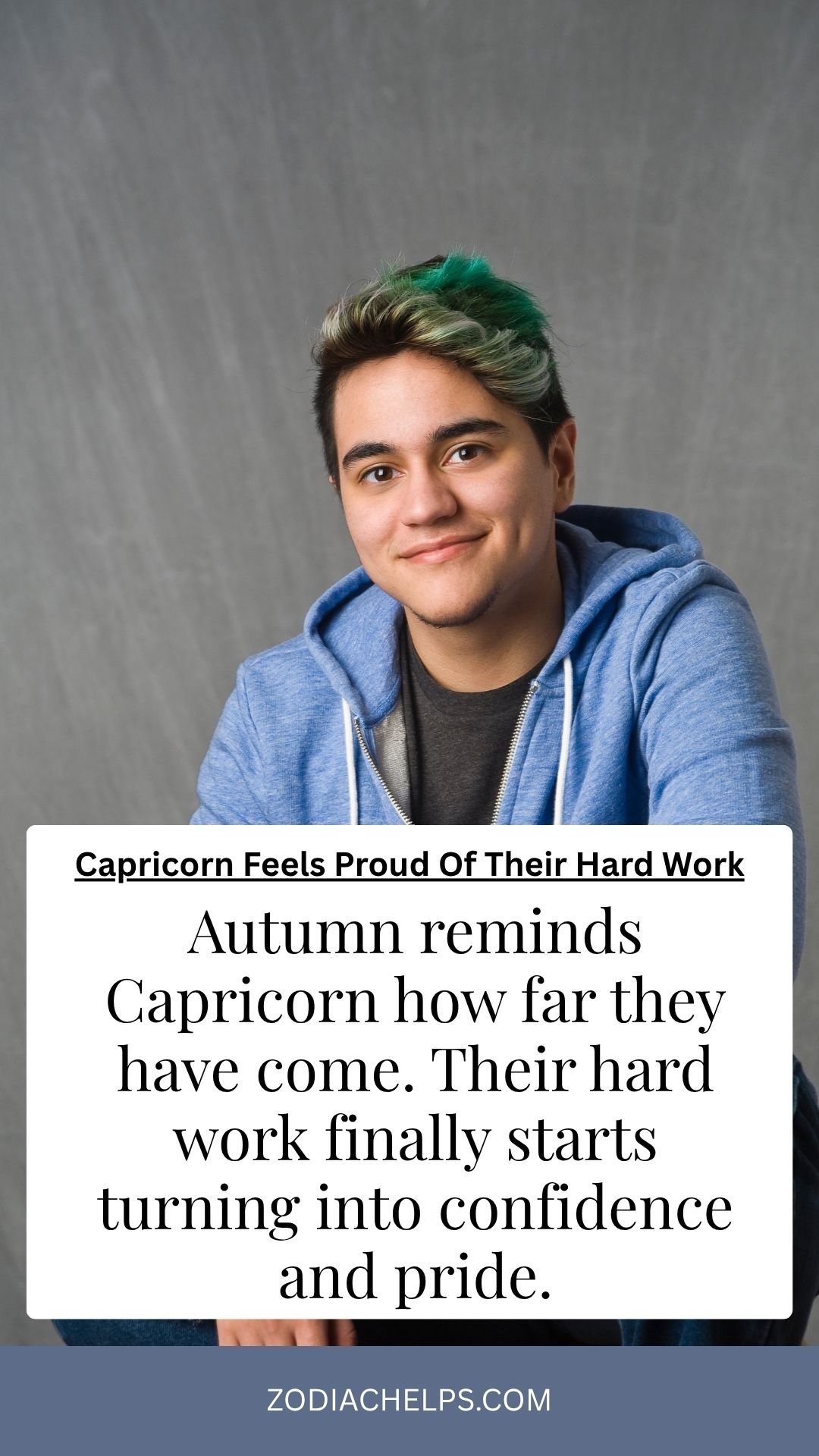 Capricorn Feels Proud Of Their Hard Work