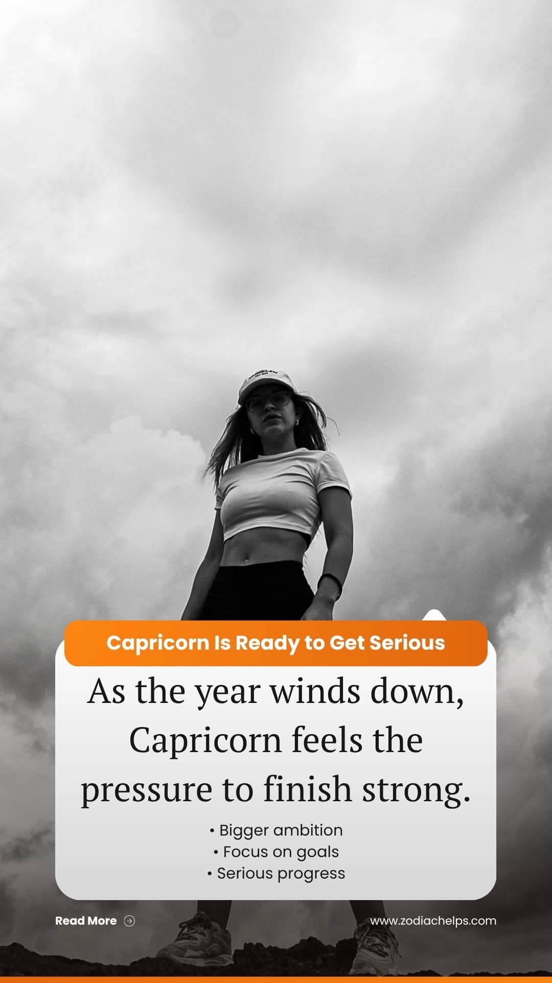 Capricorn Feels the Call to Get Serious