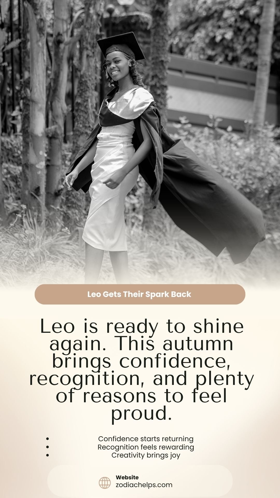 Leo Regains Confidence And Joy