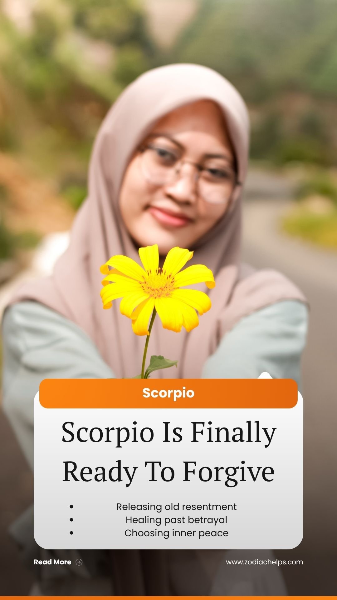 Scorpio Finally Forgives