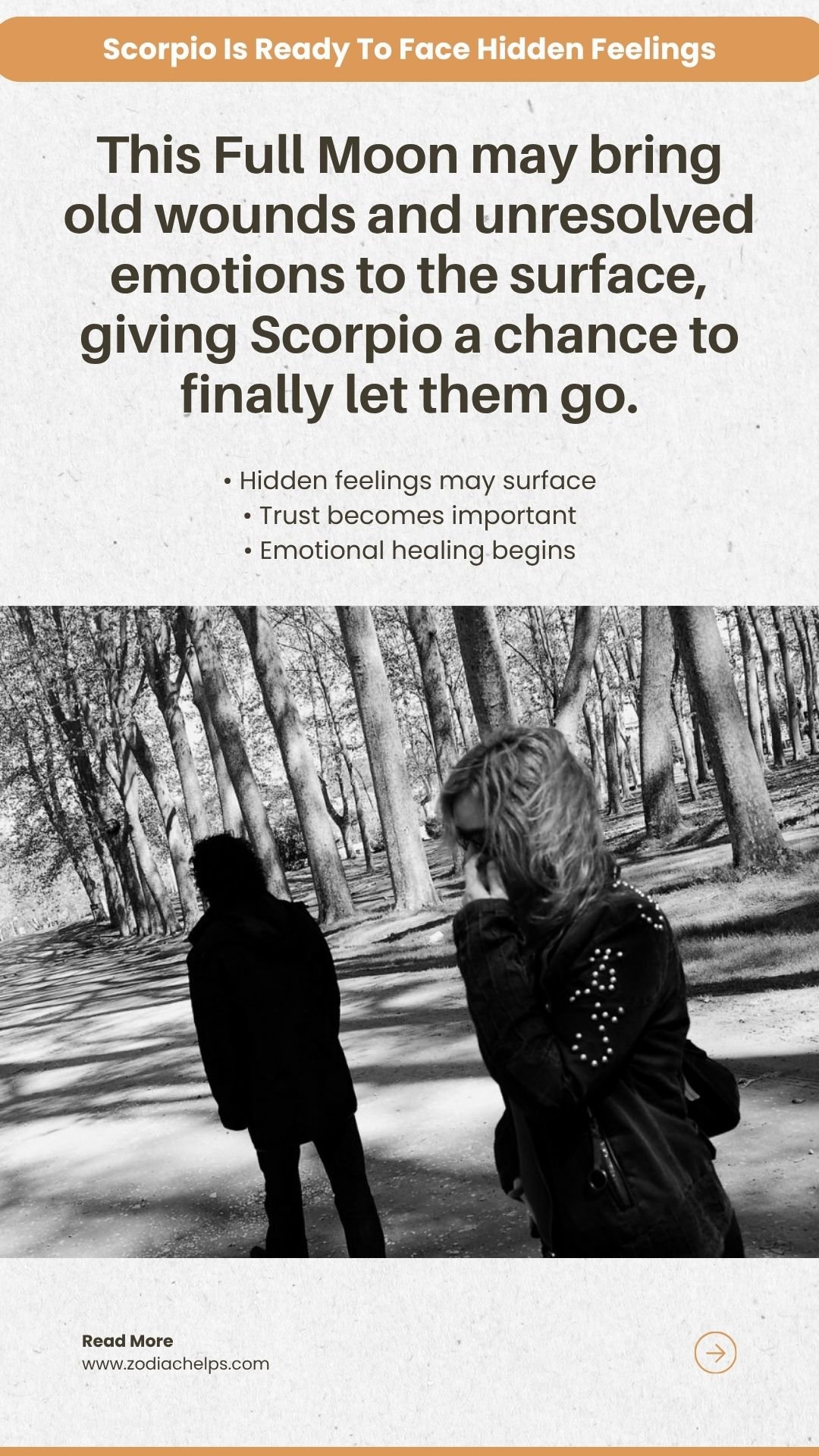 Scorpio Is Ready To Face Hidden Feelings