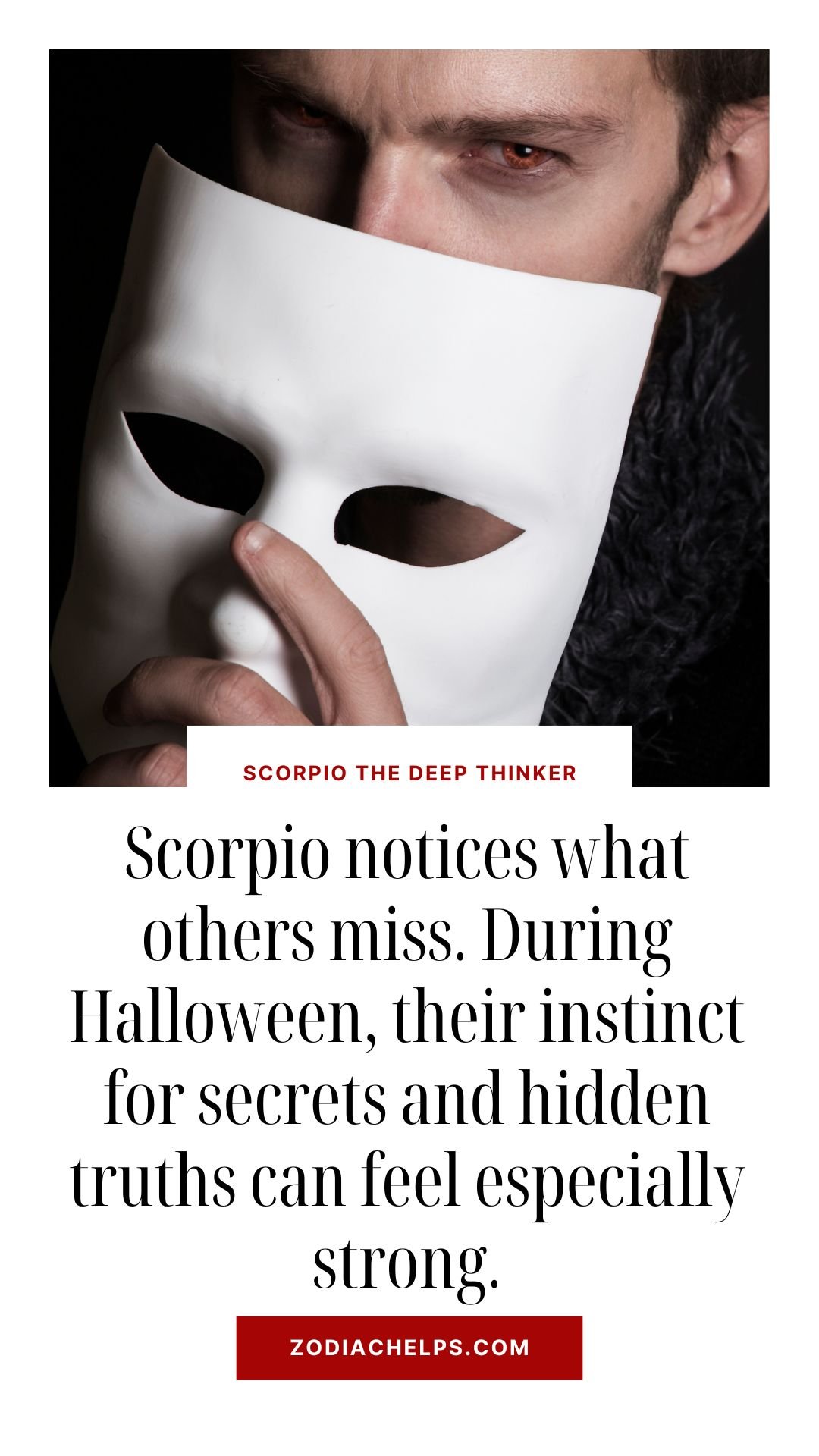 Scorpio The Deep Thinker