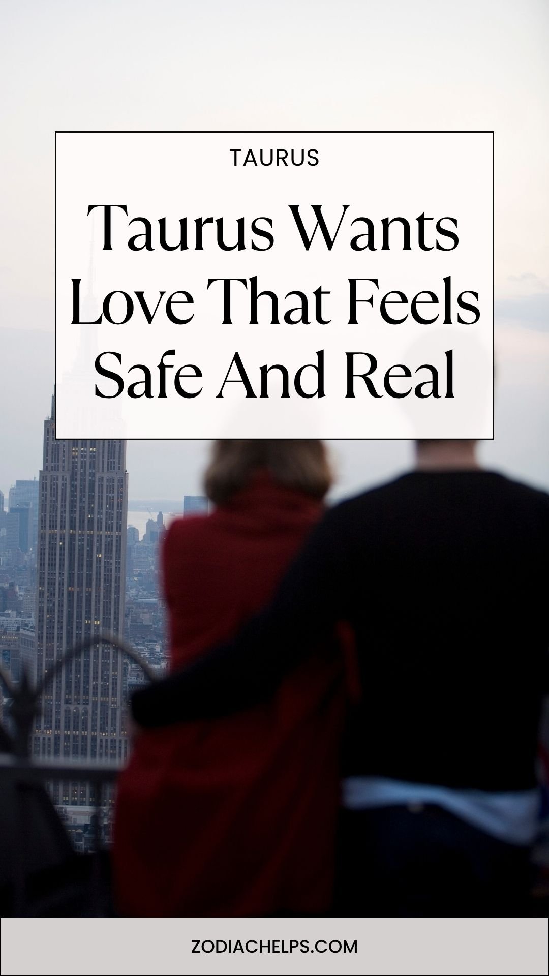 Taurus And Comfort Seeking