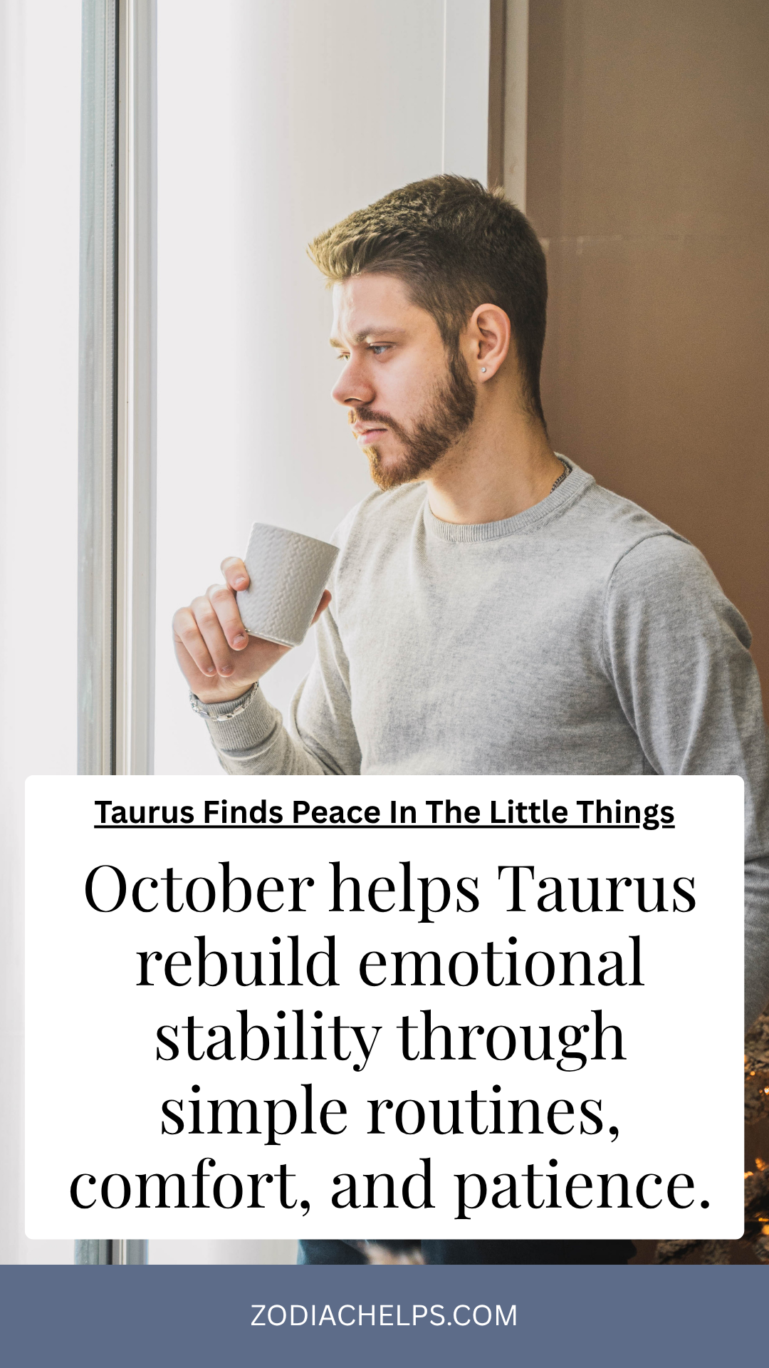 Taurus And The Comfort Of Simple Routines