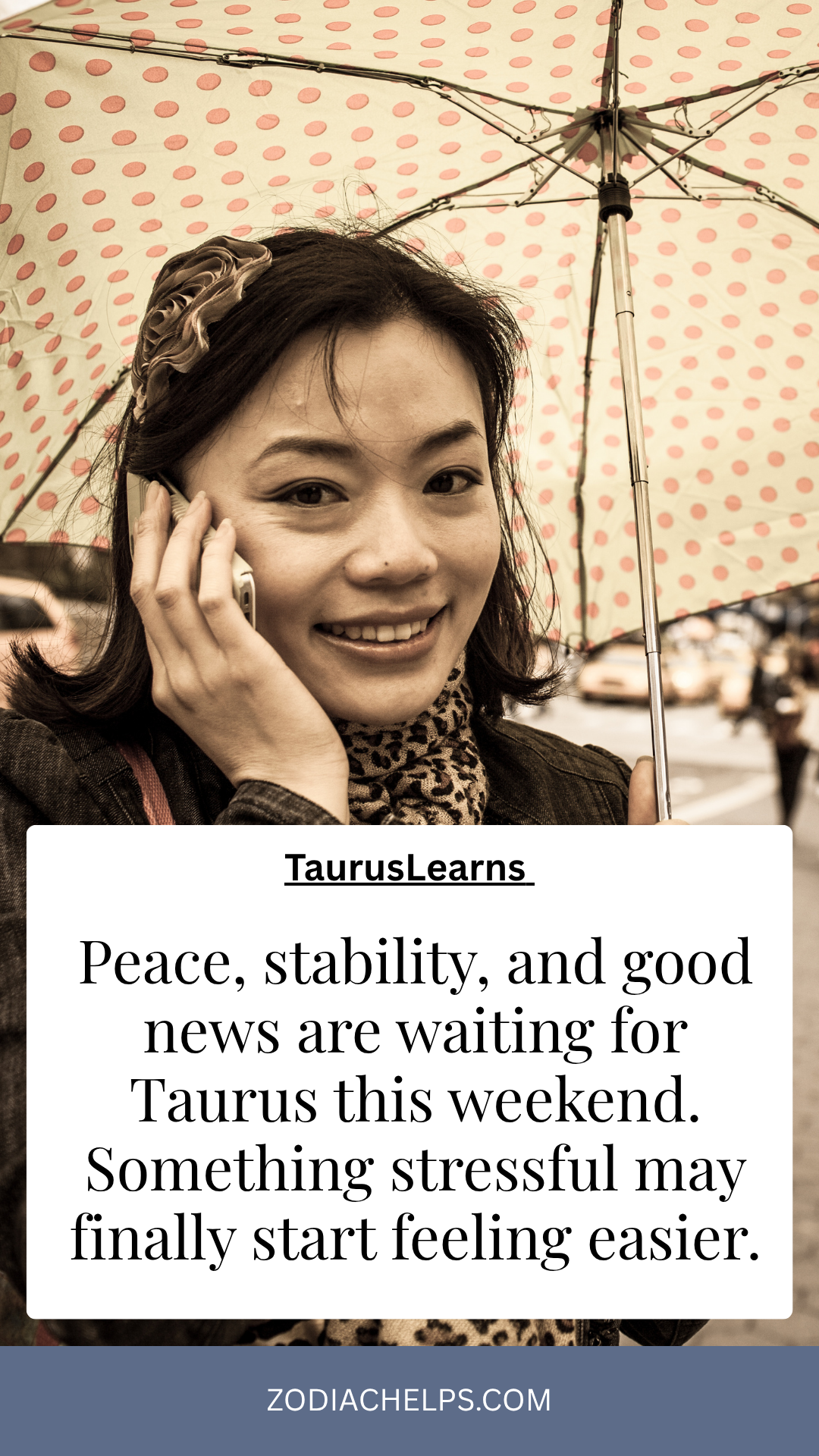 Taurus Finds Peace And Stability