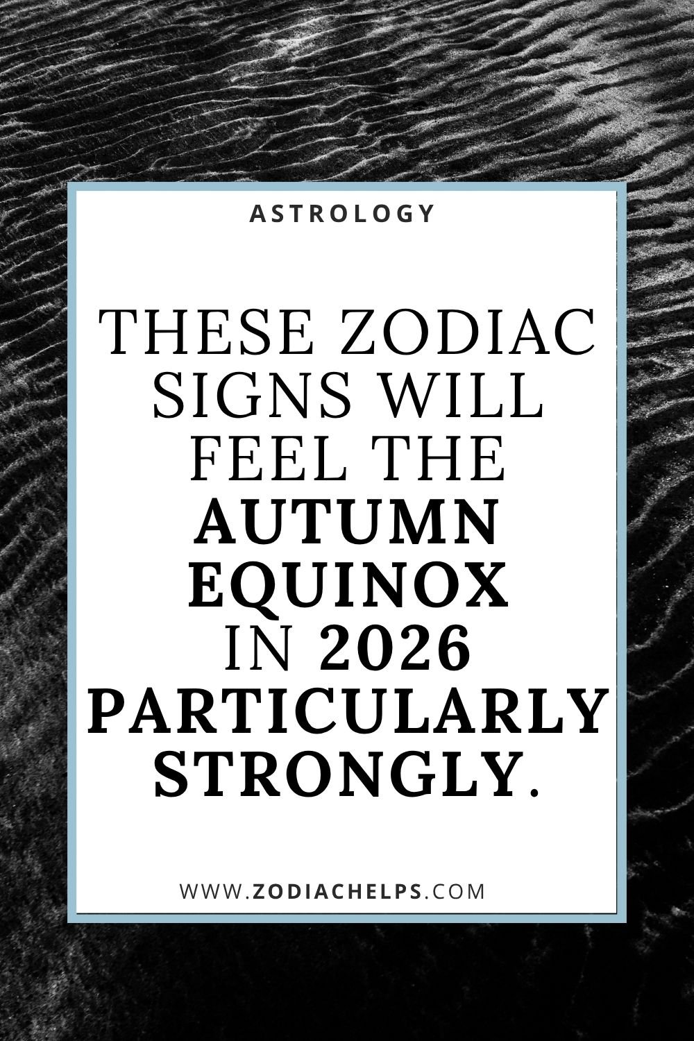 These Zodiac Signs Will Feel The Autumn Equinox In 2026 Particularly Strongly.