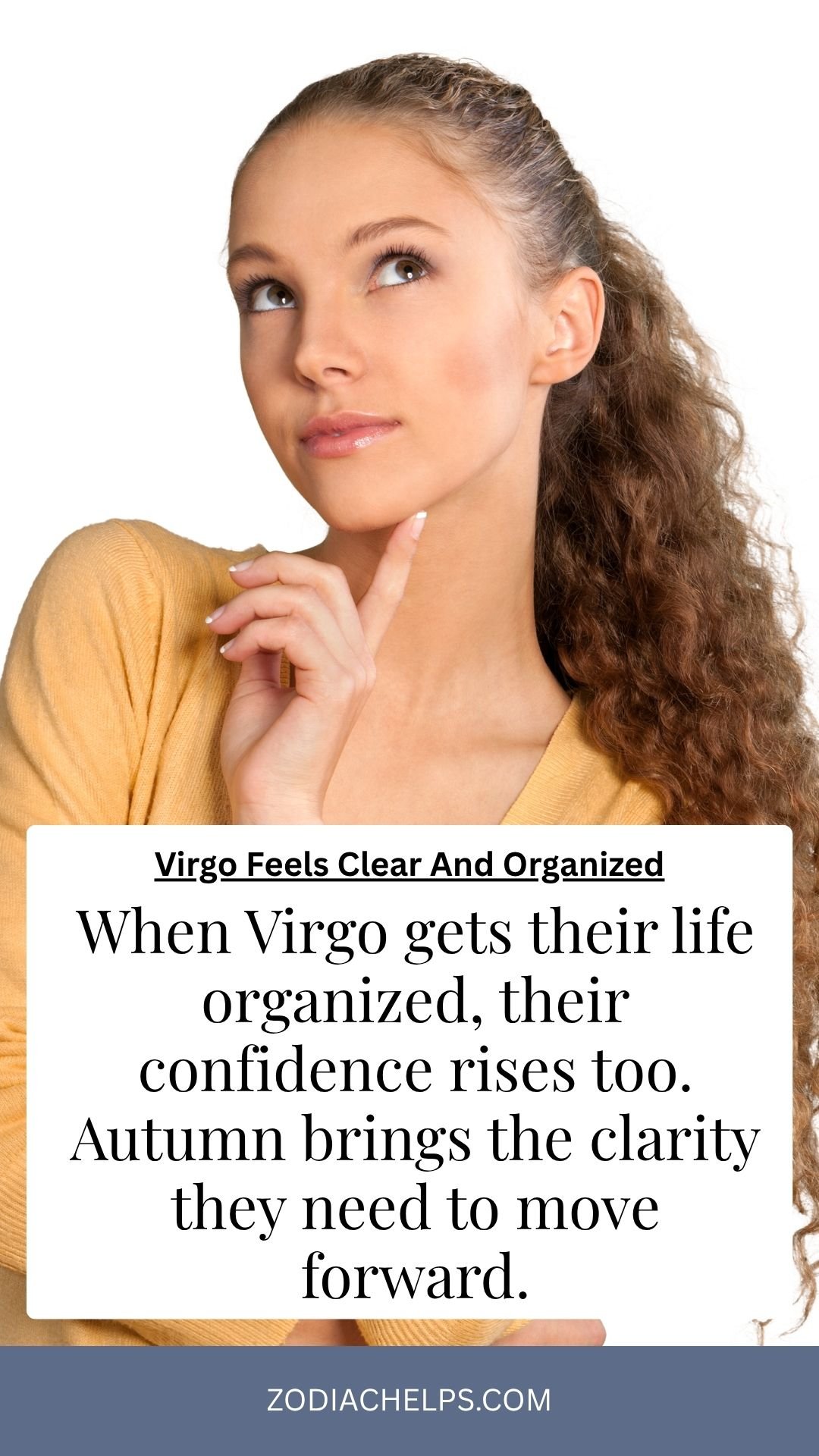Virgo Feels Clear And Organized