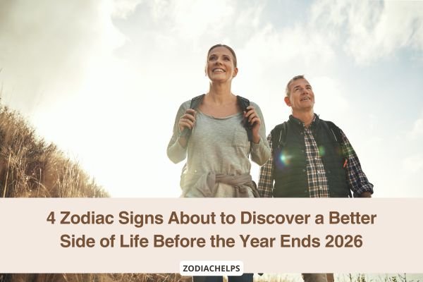 4 Zodiac Signs About to Discover a Better Side of Life Before the Year Ends 2026