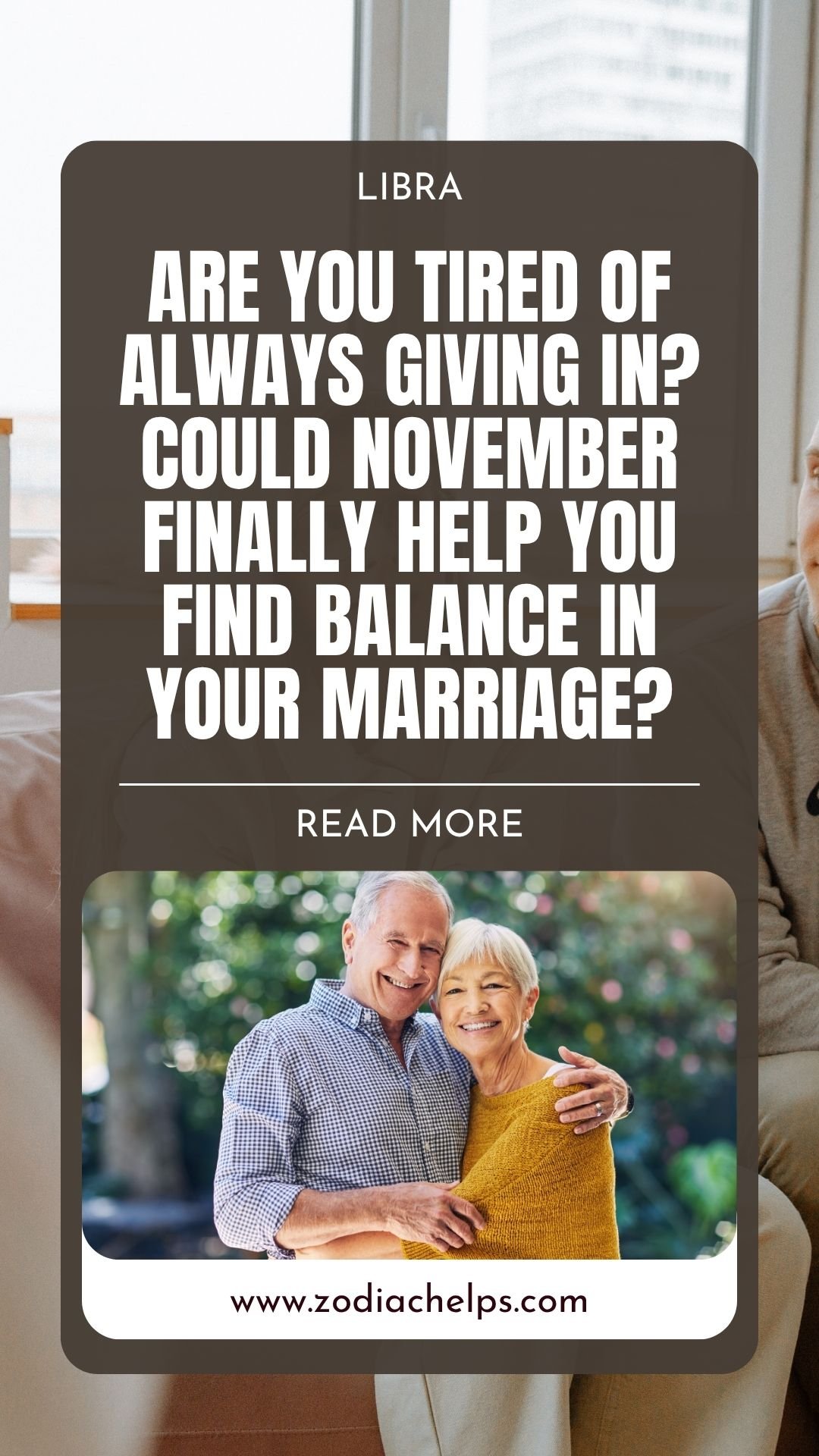 Libra: Balance Returns to the Marriage