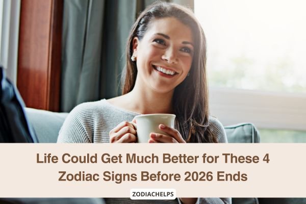 Life Could Get Much Better for These 4 Zodiac Signs Before 2026 Ends