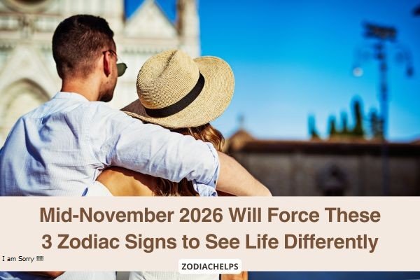 Mid-November 2026 Will Force These 3 Zodiac Signs to See Life Differently