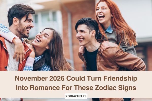 November 2026 Could Turn Friendship Into Romance For These Zodiac Signs