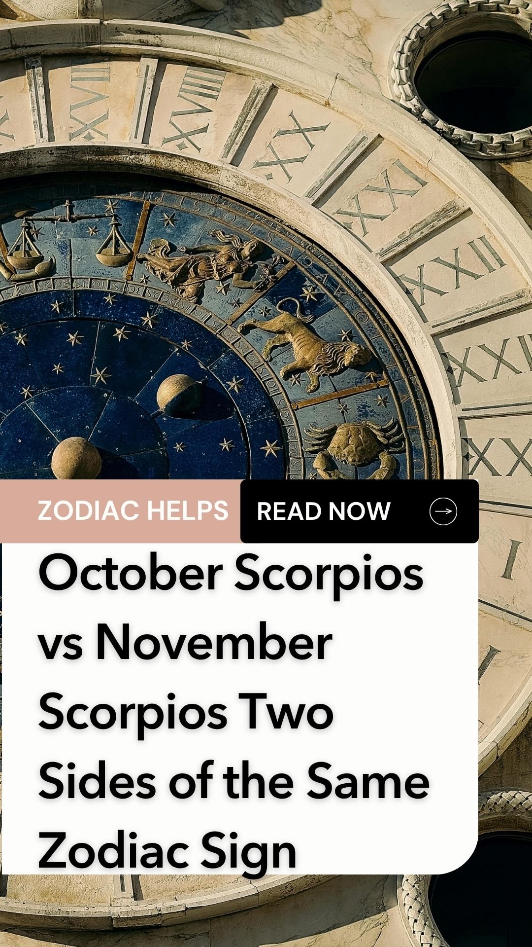 October Scorpios vs November Scorpios Two Sides of the Same Zodiac Sign