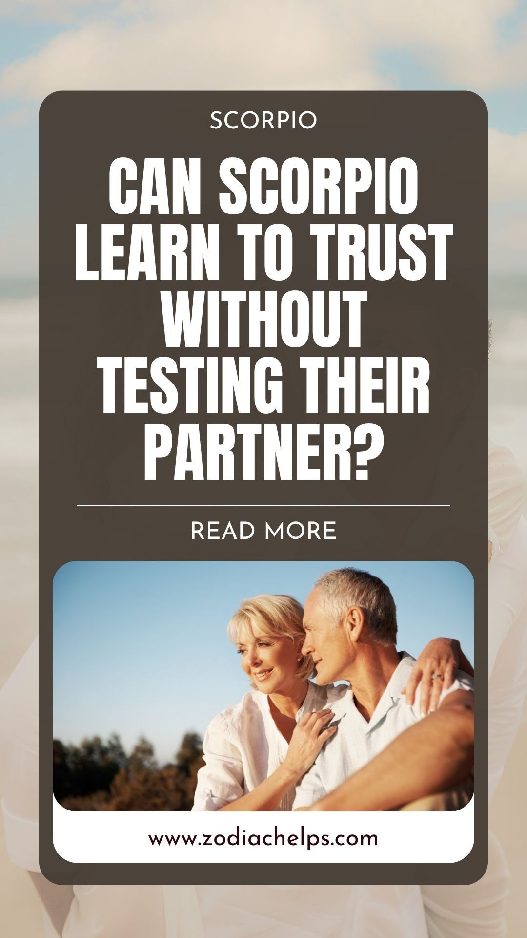 Scorpio and Trusting Without Testing