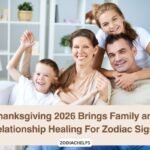 Thanksgiving 2026 Brings Family and Relationship Healing For Zodiac Signs