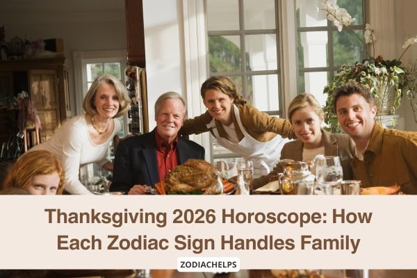 Thanksgiving 2026 Horoscope How Each Zodiac Sign Handles Family