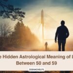The Hidden Astrological Meaning of Life Between 50 and 59
