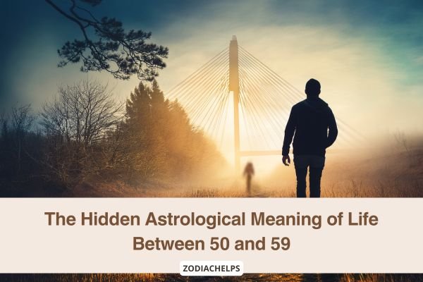 The Hidden Astrological Meaning of Life Between 50 and 59