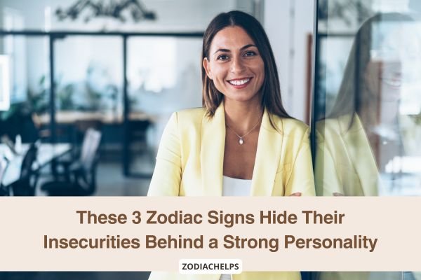 These 3 Zodiac Signs Hide Their Insecurities Behind a Strong Personality