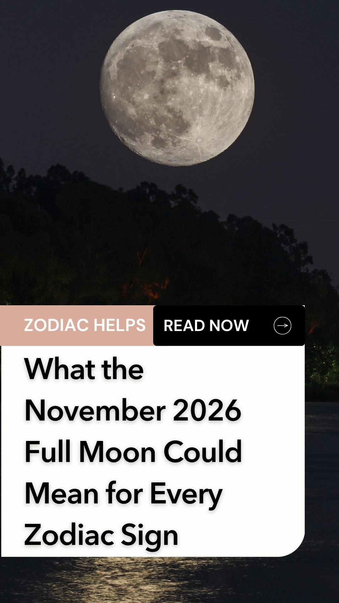 What the November 2026 Full Moon Could Mean for Every Zodiac Sign